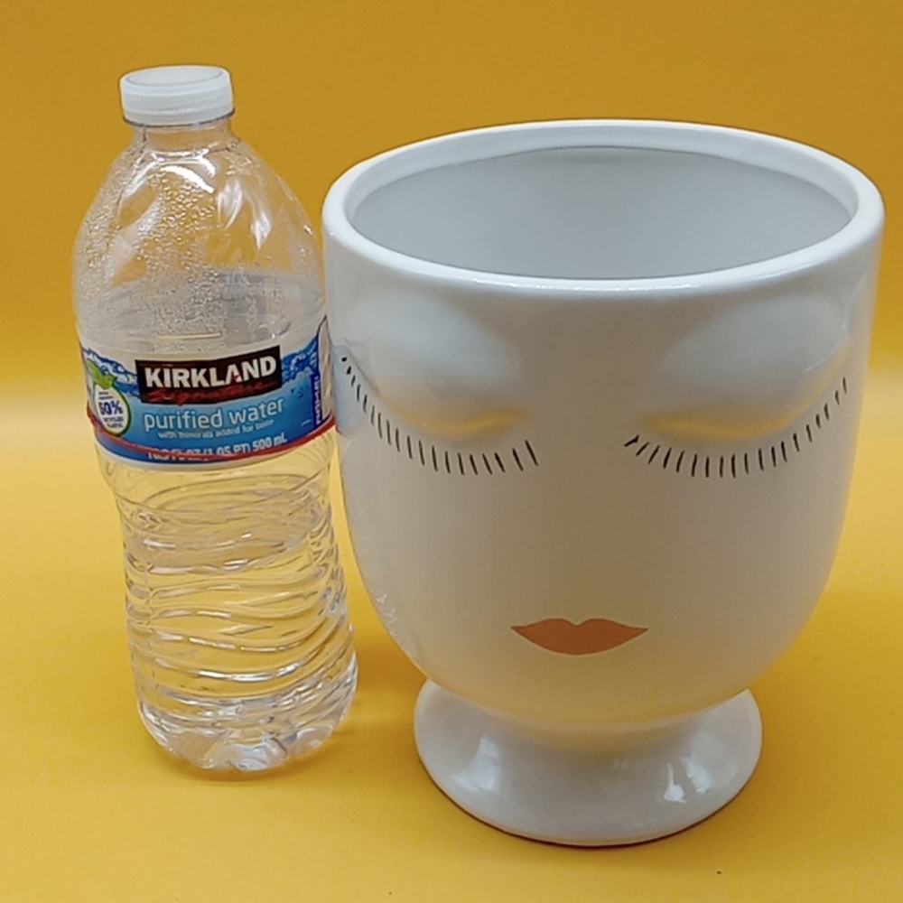 Ceramic Face Planter - Picture 8 of 8